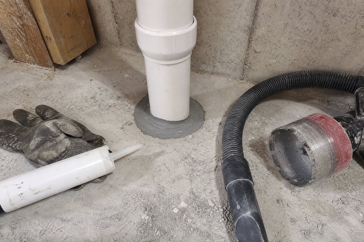 Radon Mitigation System Installation in Sioux Falls SD